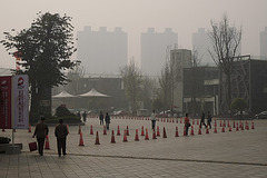 Smoggy Chengdu