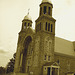 Église de Newport au Vermont.  USA.  23 mai 2009