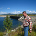 Andy at Jackson Lake Dam (3670)