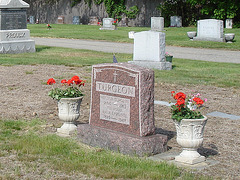 Cimetière St-Charles / St-Charles cemetery -  Dover , New Hampshire ( NH) . USA.   24 mai 2009  -  Turgeon  RIP.