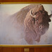 Chief - American Bison by Robert Bateman in Mammoth Hot Springs Hotel (4267)
