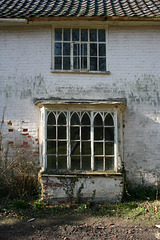 Spexhall Rectory Suffolk, Eastern Facade. Bay Window (2)