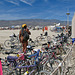 World Naked Bike Ride at Burning Man (1015)