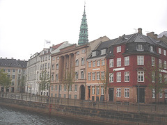 Le clocher Horten /  Horten church tower.  Copenhagen.  26-10-2008