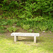 Johnson /   Vermont .  États-Unis /   USA.  23 mai 2009  - Morrisville Rotary bench