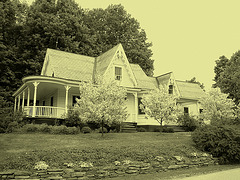 Maison américaine /  American house.  23 mai 2009 - Vintage