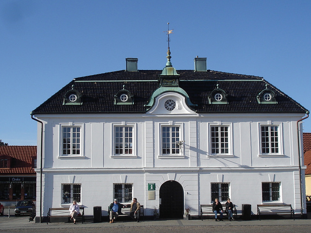 Tourist information building / Bureau d'information touristique . Laholm / Suède - Sweden. 25 octobre 2008 Tourist information building / Bureau d'information touristique . Laholm / Suède - Sweden. 25 octobre 2008