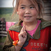 Girl at her herders home
