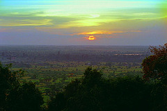 Sunset view from Phnom Bakheng