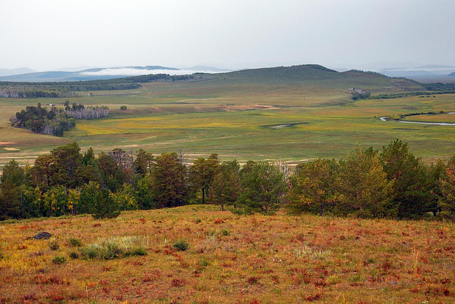 Countryside at Genghis Khan's birthplace