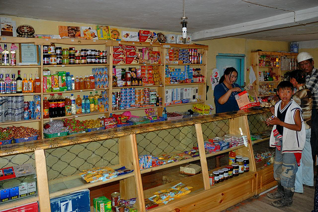 Mom-and-Pop grocery store in Matad