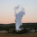 Old Faithful Erupting at a Distance (4057)