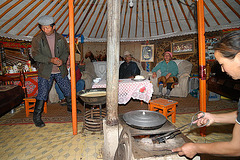 Welcome inside the nomadic ger