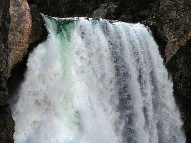 Lower Falls On The Yellowstone River (1703)