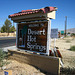 Welcome to Desert Hot Springs sign - Palm Drive & Camino Aventura (4437)