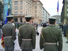 World War II Memorial Service in Dejvicka, Picture 2, Prague, CZ, 2009