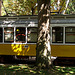 Oeiras, Municipal Garden, old tram in the recreation ground
