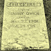 Mountain view cemetery. Saranac lake area.  NY. USA . March 29th 2009-  Desiah Miller & Harry Owen.  Vintage artwork