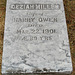 Mountain view cemetery. Saranac lake area.  NY. USA . March 29th 2009  -  Desiah Miller & Harry Owen