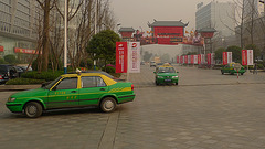 Green Panda Taxi