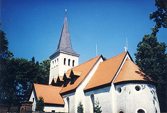 Kirche in Wüste Röhrsdorf bei Kamienna Gora 2002