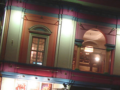 Éclairage cinématographique de soir / Cinema lighting.   Copenhague /  Copenhagen.  25-10-2008