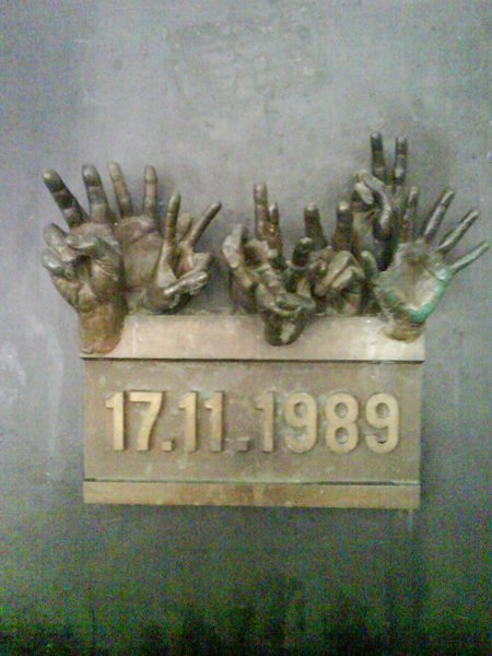 November 17th, 1989 Memorial, Prague, CZ, 2009