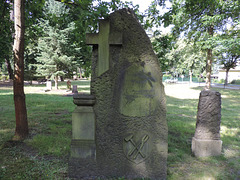 Alter Grabstein von 1916 in Zossen