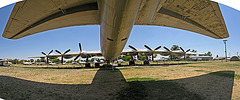 Consolidated-Vultee RB-36H Peacemaker - Panorama from the tail