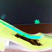 Elisa  / Reflet de chaussures / Shoes glint -   Avec / With  permission - Négatif et couleurs ravivées.