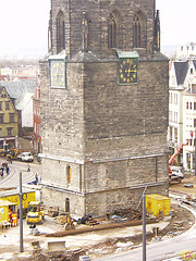 2004-11-08 14 Halle, Marktplatz