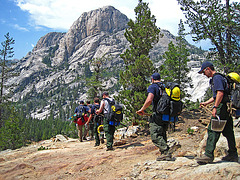 Firefighters On Their Way To Wildcat Fire (0124)
