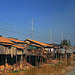 Poor and simple housing out of Phnom Penh