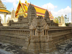 Miniature des temples d'Angkor