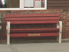 Brighton bench /   Vermont. USA.  23 mai 2009