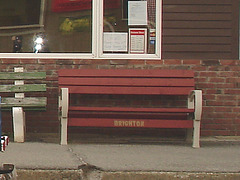 Brighton bench /   Vermont. USA.  23 mai 2009