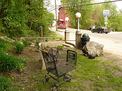 Johnson.  Vermont.   USA /  États-Unis.  23 mai 2009 - Mobile photographique