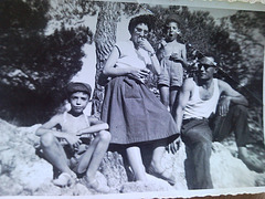 Mi familia. Serra (Valencia). 1.959