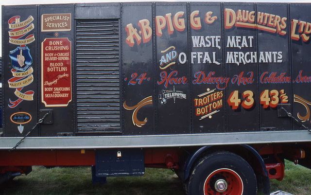 Waste Meat and Offal Merchants' Van