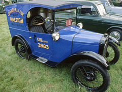 Austin Seven Type AD Van (Chamberlaine- Agents for Raleigh,the All Steel Bicycle)