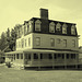 Campus Louise sur route 125. Green Mountains. Vermont , États-Unis / USA.  25 juillet 2009 - Photo ancienne - Vintage