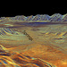 Saline Valley Radar Image with note