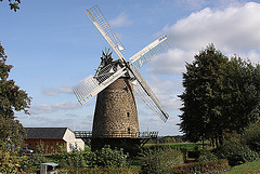 20091008 1055Aw [D~MI] Windmühle, Lübbecke-Eilhausen