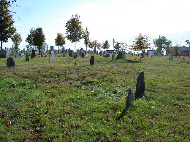 The Eastern cemetery  /  Portland, Maine USA -  11 octobre 2009- Photo originale