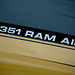 1973 Ford Mustang MACH 1 351 Ram Air - HoodMarking
