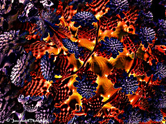 A blanket of blue {fractal}