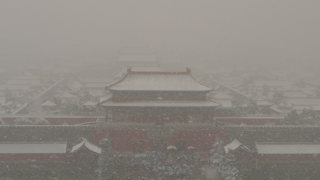 Snowing Over Forbidden City IV.