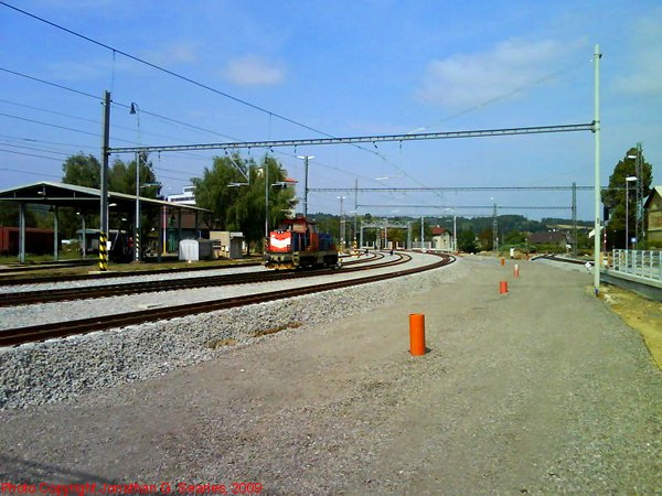 New Track Construction at Nadrazi Cercany, Cercany, Bohemia (CZ), 2009