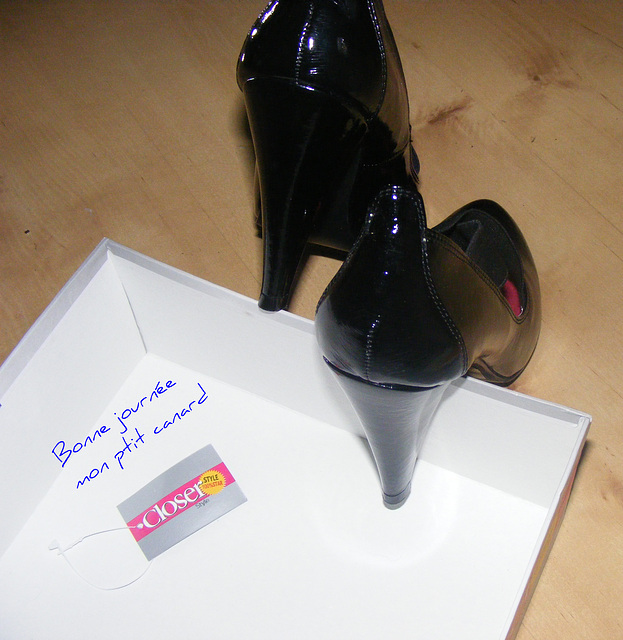 Get closer...... Les escarpins de Christiane's high heels / Wedding celebration shoes - Escarpins de mariage avec talons de 12 cm / 5 inches high !