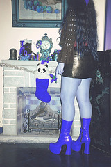 Lady Roxy /  Caliente azul feliz Navidad -  Bleu et chaud Joyeux Noël